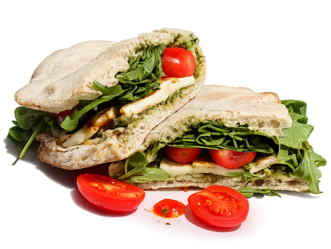 SkinnyPizza Caprese Sandwich