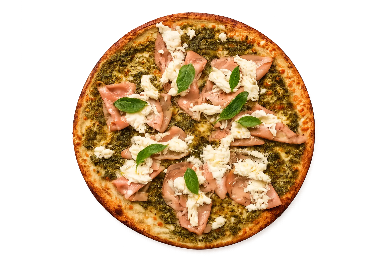 SkinnyPizza Mortadella Pie