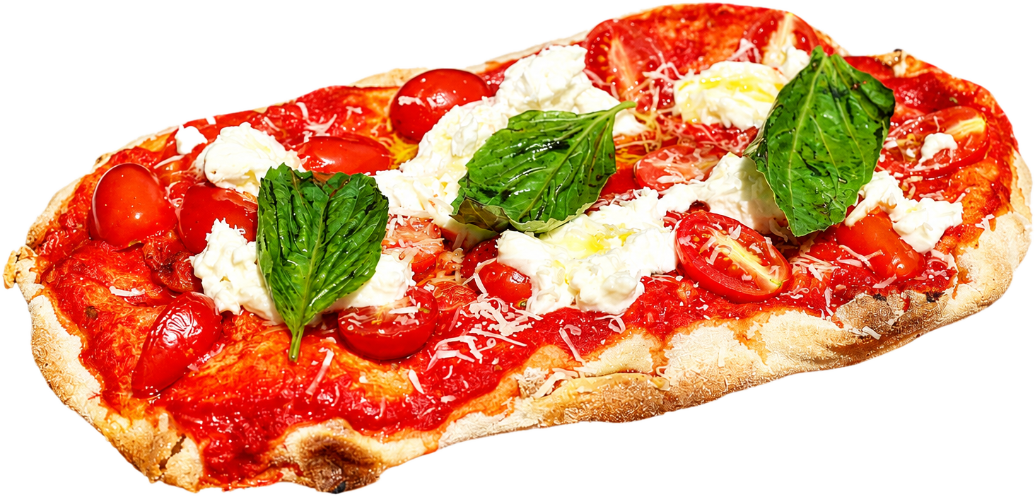 SkinnyPizza Burrata Pinsa
